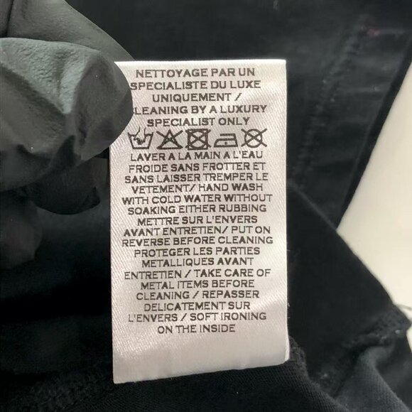 Balmain Black Tee with Gold Medallion Design - Picture 7 of 8